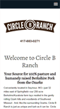 Mobile Screenshot of circlebranchpork.com